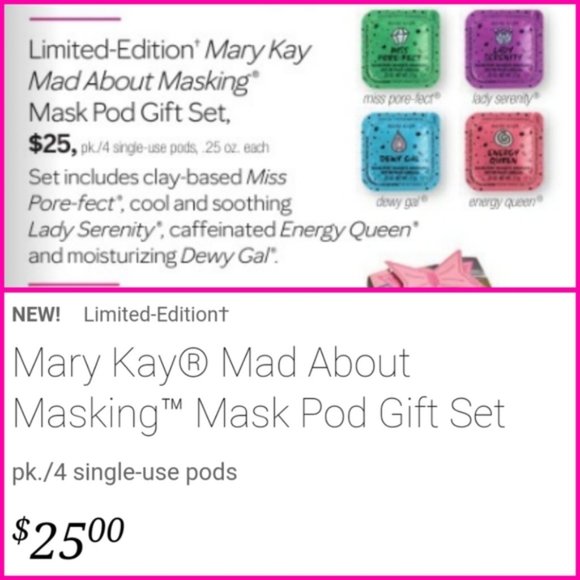 Discontinued! Mary Kay Mad About Masking Gift Set - Limited Edition - Picture 9 of 9